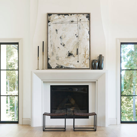 Clay II by Mercana Studio a Hand Embellished Textured Framed Canvas by Mercana at Eve Furniture