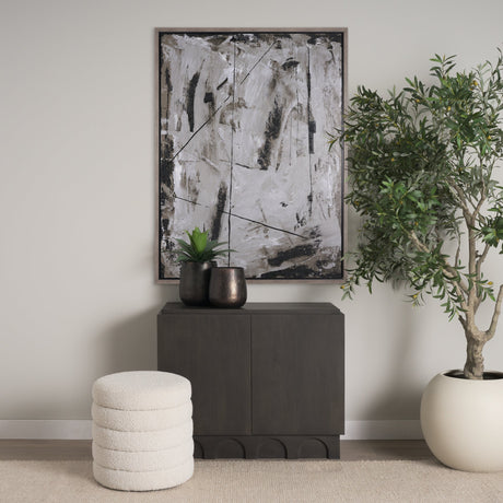 Clay III by Mercana Studio a Hand Embellished Textured Framed Canvas by Mercana at Eve Furniture