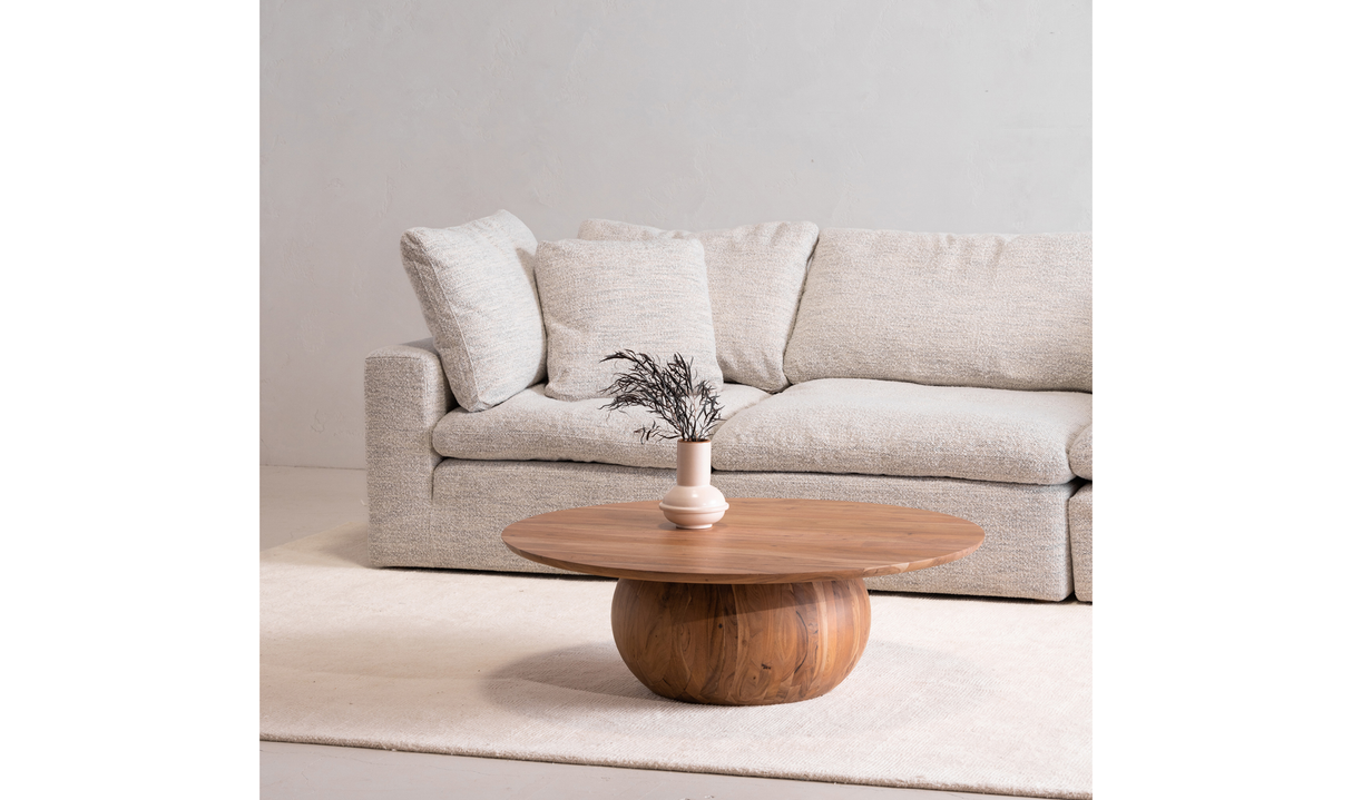 Clay Modular Sofa Coastside Sand by Moe's Home at Eve Furniture