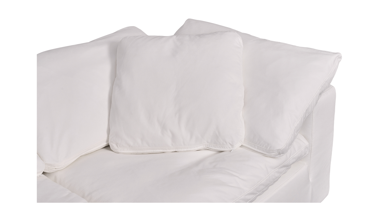 Clay Modular Sofa Cream Cream White by Moe's Home at Eve Furniture