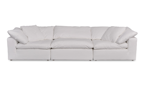 Clay Modular Sofa Cream Cream White by Moe's Home at Eve Furniture