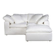Clay Nook Modular Sectional Cream White by Moe's Home at Eve Furniture