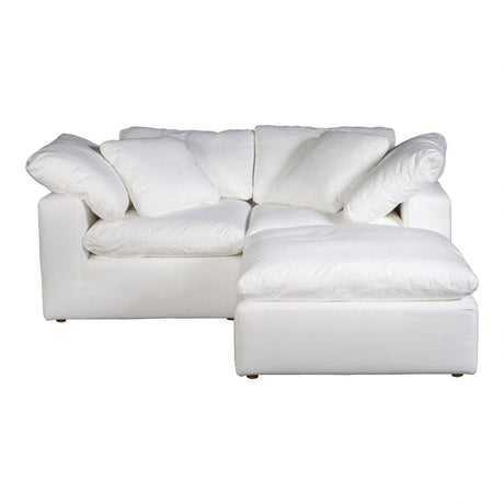 Clay Nook Modular Sectional Cream White by Moe's Home at Eve Furniture