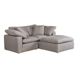 Clay Nook Modular Sectional Light Grey by Moe's Home at Eve Furniture