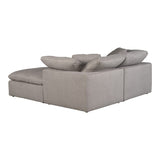 Clay Nook Modular Sectional Light Grey by Moe's Home at Eve Furniture