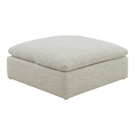Clay Ottoman Coastside Sand by Moe's Home at Eve Furniture