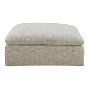 Clay Ottoman Coastside Sand by Moe's Home at Eve Furniture