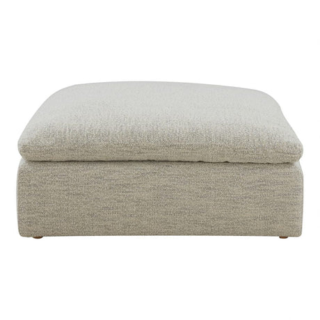 Clay Ottoman Coastside Sand by Moe's Home at Eve Furniture