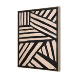 Clay Patern I by Mercana Studio a Hand Embellished Textured Framed Art Print by Mercana at Eve Furniture