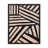Clay Patern I by Mercana Studio a Hand Embellished Textured Framed Art Print by Mercana at Eve Furniture