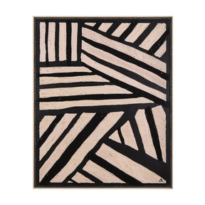 Clay Patern I by Mercana Studio a Hand Embellished Textured Framed Art Print by Mercana at Eve Furniture