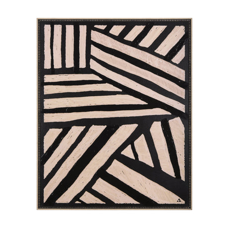 Clay Patern I by Mercana Studio a Hand Embellished Textured Framed Art Print by Mercana at Eve Furniture