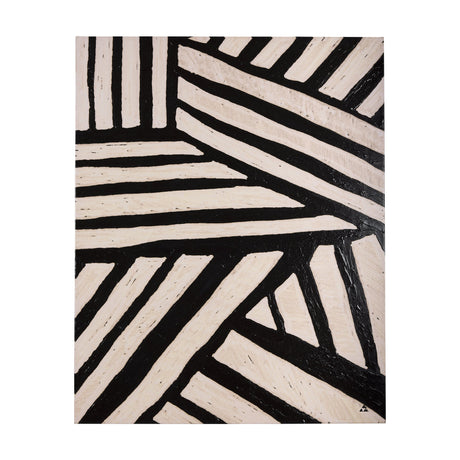 Clay Pattern I by Mercana Studio a Hand Embellished Textured Canvas by Mercana at Eve Furniture