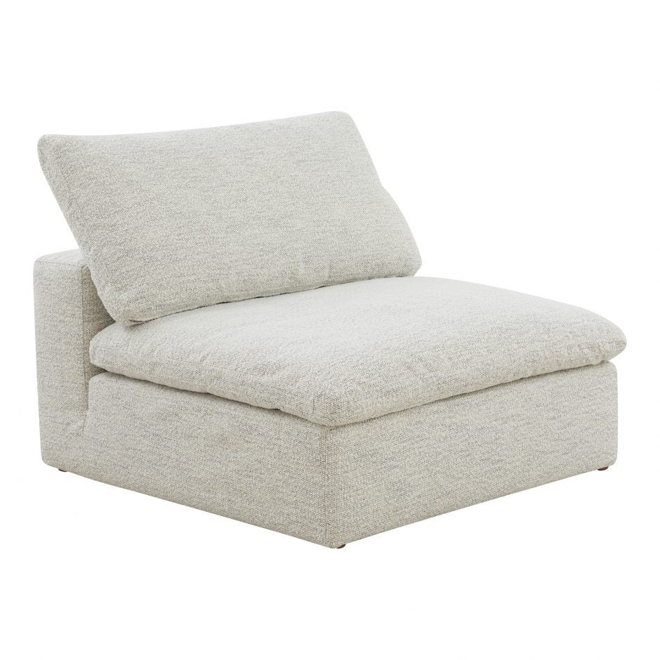 Clay Slipper Chair Coastside Sand by Moe's Home at Eve Furniture