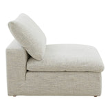 Clay Slipper Chair Coastside Sand by Moe's Home at Eve Furniture