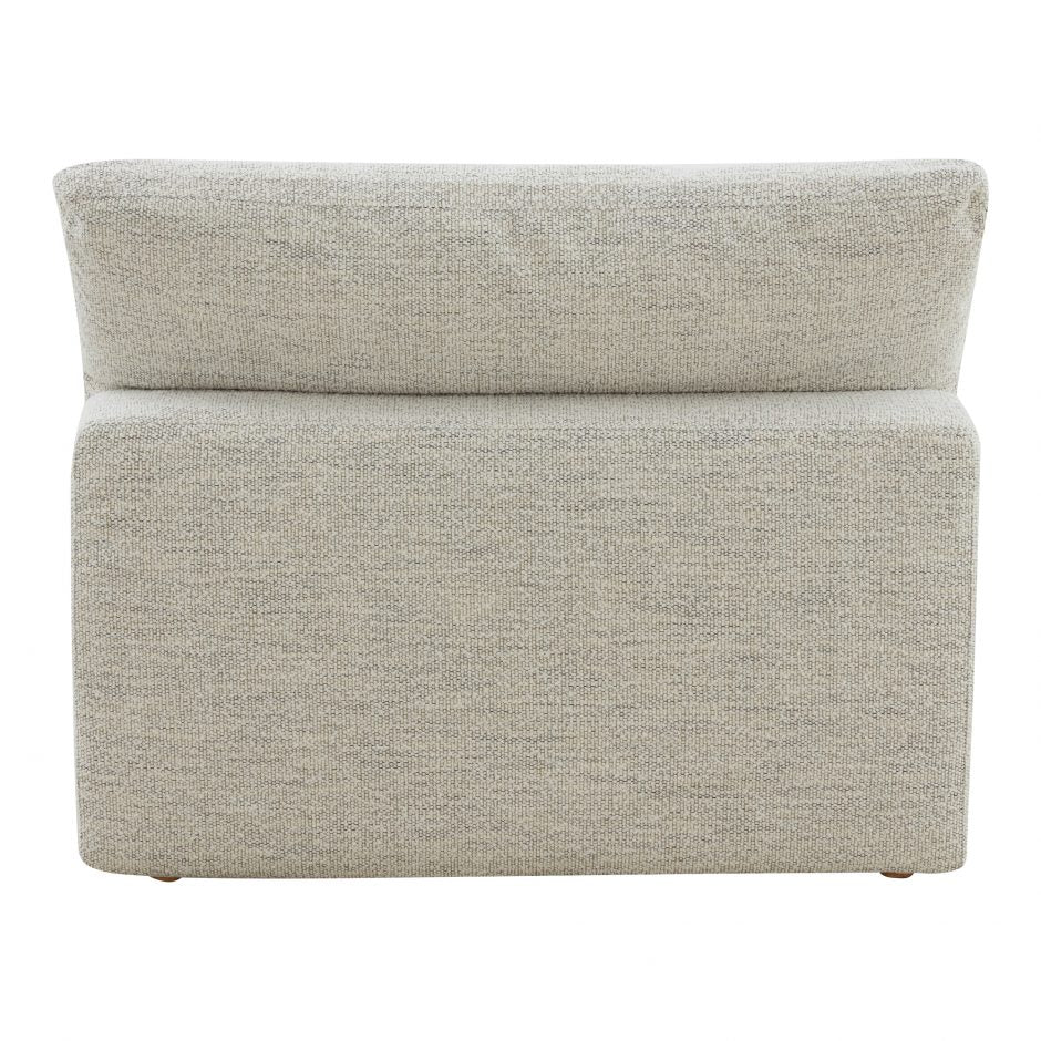Clay Slipper Chair Coastside Sand by Moe's Home at Eve Furniture