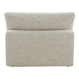 Clay Slipper Chair Coastside Sand by Moe's Home at Eve Furniture