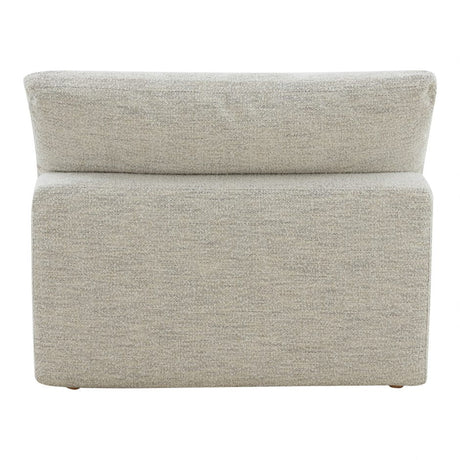 Clay Slipper Chair Coastside Sand by Moe's Home at Eve Furniture