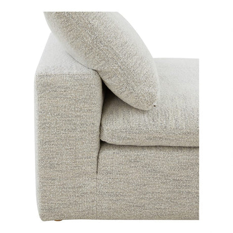 Clay Slipper Chair Coastside Sand by Moe's Home at Eve Furniture