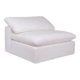 Clay Slipper Chair Cream White by Moe's Home at Eve Furniture