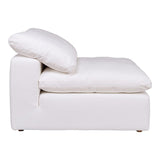 Clay Slipper Chair Cream White by Moe's Home at Eve Furniture