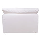 Clay Slipper Chair Cream White by Moe's Home at Eve Furniture