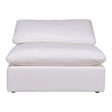 Clay Slipper Chair Cream White by Moe's Home at Eve Furniture
