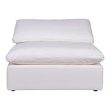 Clay Slipper Chair Cream White by Moe's Home at Eve Furniture