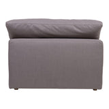 Clay Slipper Chair Light Grey by Moe's Home at Eve Furniture