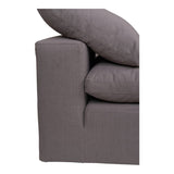 Clay Slipper Chair Light Grey by Moe's Home at Eve Furniture