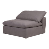 Clay Slipper Chair Light Grey by Moe's Home at Eve Furniture