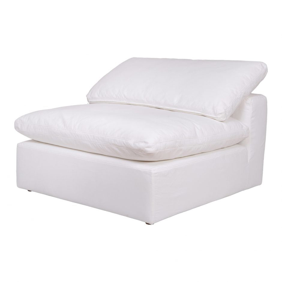 Clay Slipper Chair Light Grey by Moe's Home at Eve Furniture