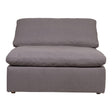 Clay Slipper Chair Light Grey by Moe's Home at Eve Furniture