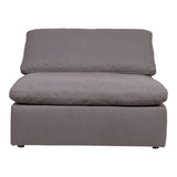 Clay Slipper Chair Light Grey by Moe's Home at Eve Furniture