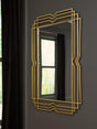 Claybrook Gold Finish Accent Mirror by Ashley at Eve Furniture