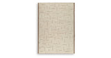 Clayman Beige/Brown Extra Large Rug by Ashley at Eve Furniture