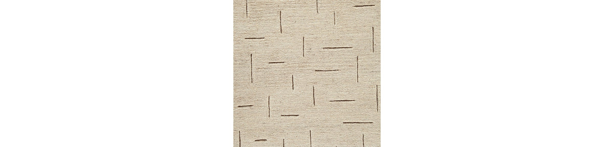 Clayman Beige/Brown Medium Rug by Ashley at Eve Furniture
