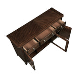 Claymont Cherry Dining Server by Homelegance at Eve Furniture