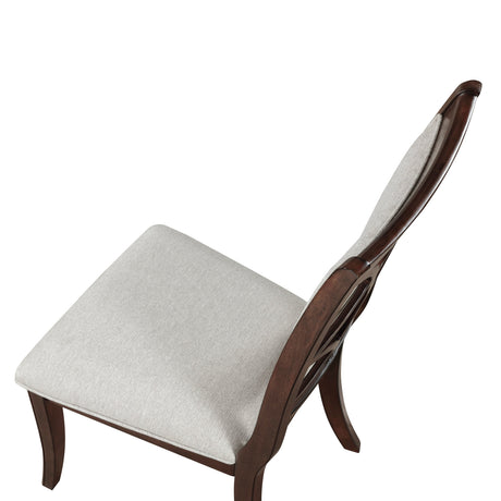 Claymont Cherry Dining Side Chair, Set of 2 by Homelegance at Eve Furniture
