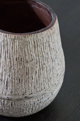 Claymount Distressed Brown Vase