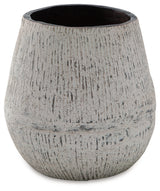 Claymount Distressed Brown Vase by ASHLEY FURNITURE at Eve Furniture