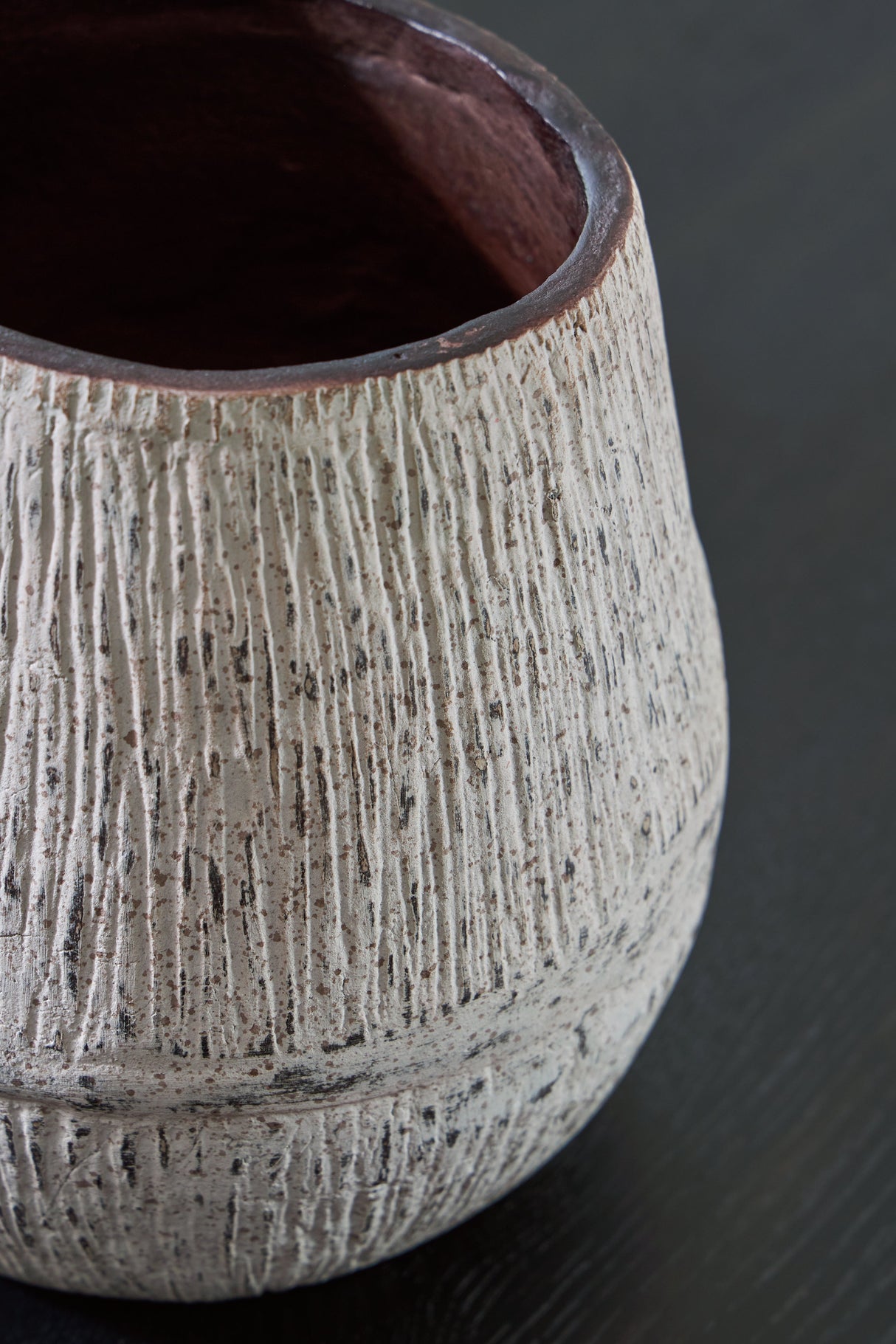 Claymount Distressed Brown Vase by ASHLEY FURNITURE at Eve Furniture