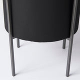 Claypoole (Set of 3) Black Plant Stands by Mercana at Eve Furniture