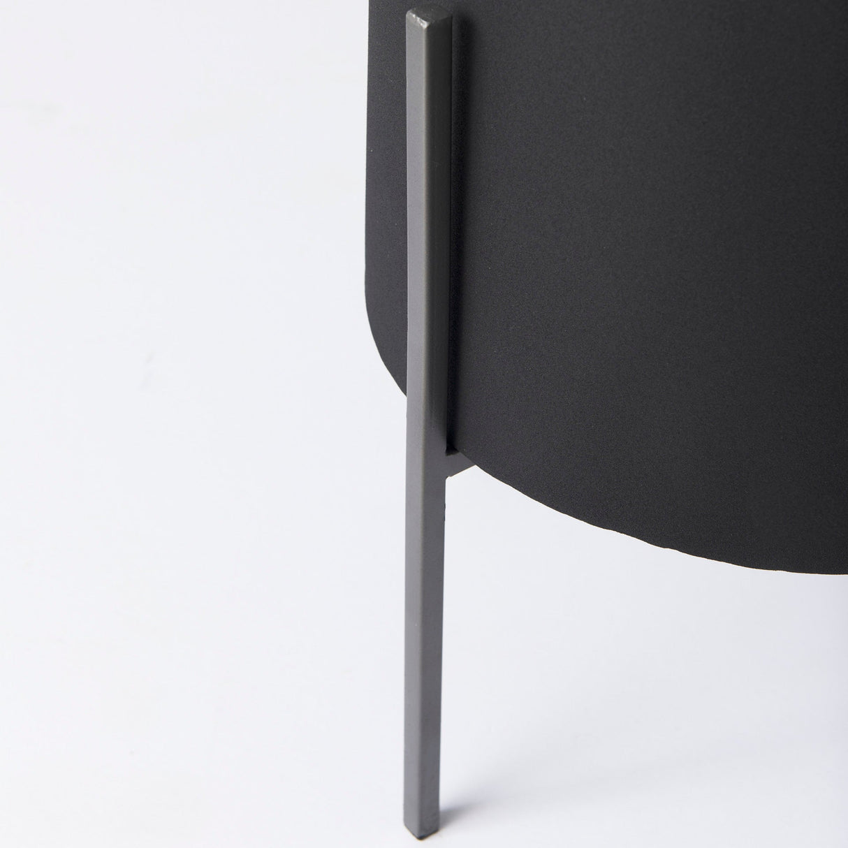 Claypoole (Set of 3) Black Plant Stands by Mercana at Eve Furniture