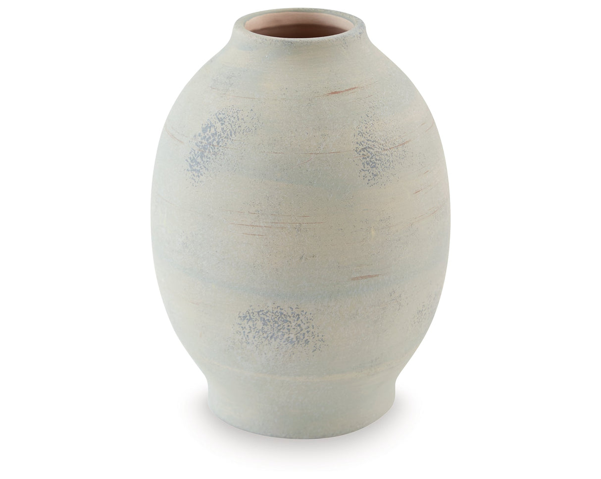Clayson Sage Green Vase by ASHLEY FURNITURE at Eve Furniture