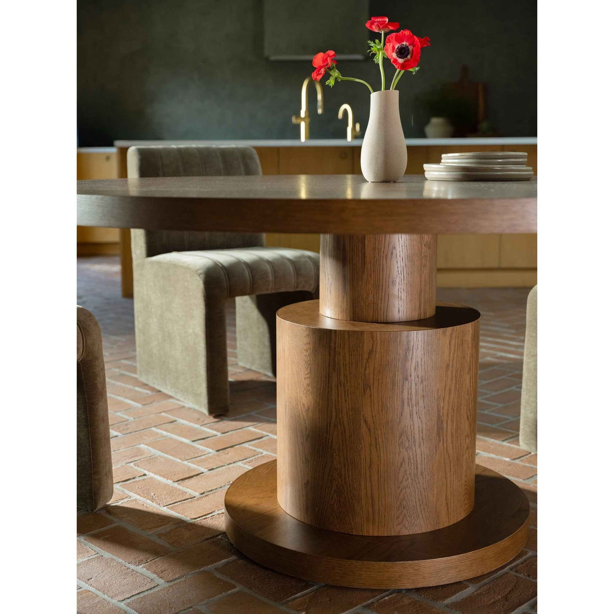 Clayton Brown Dining Table