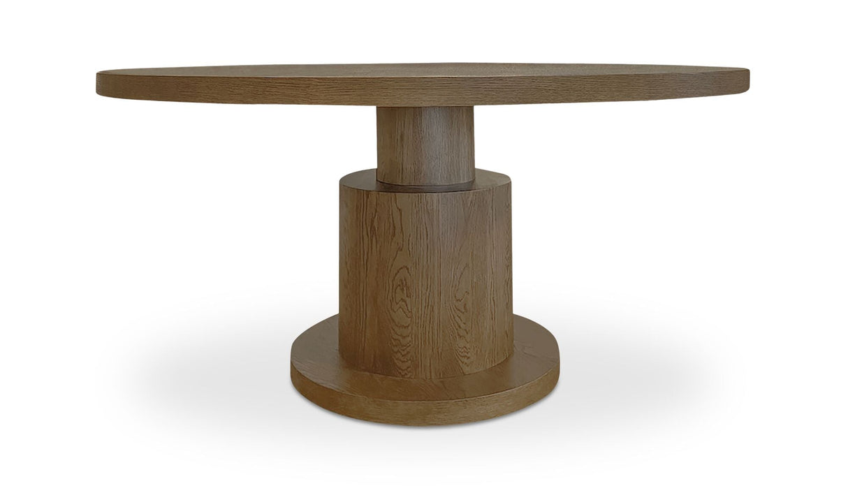 Clayton Dining Table Brown by Moe's Home at Eve Furniture