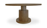 Clayton Dining Table Brown by Moe's Home at Eve Furniture