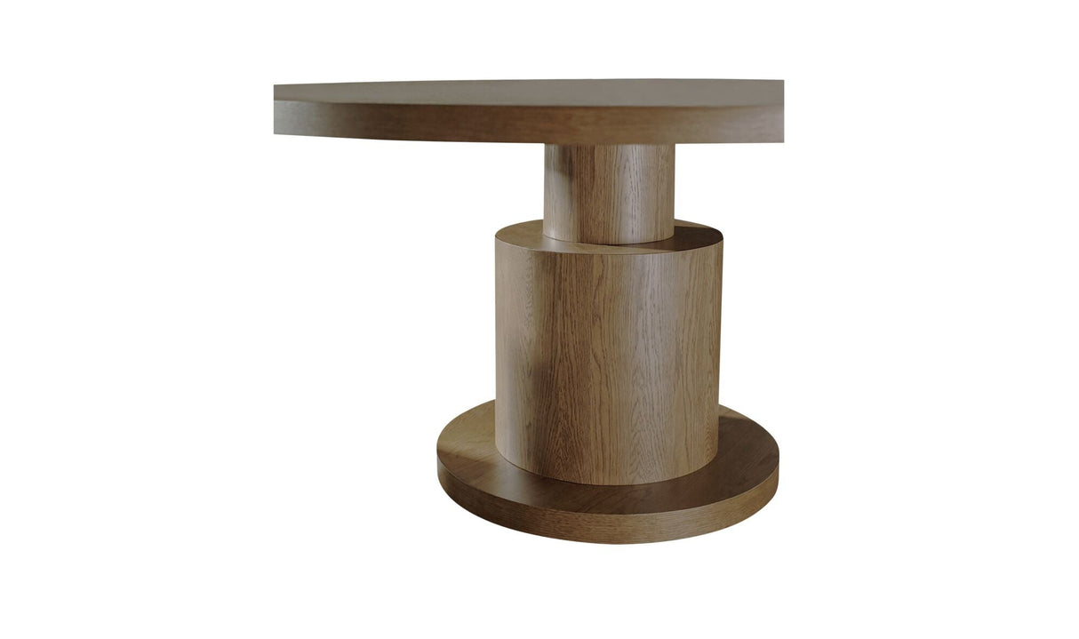 Clayton Dining Table Brown by Moe's Home at Eve Furniture