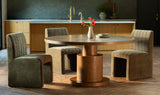 Clayton Dining Table Brown by Moe's Home at Eve Furniture